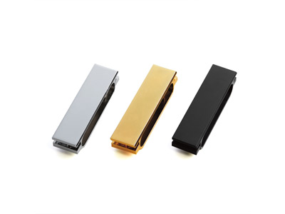 Glass door bracket for hes3d-90 (chrome)